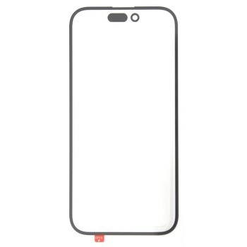 Cтекло дисплея Apple iPhone 14 Pro A2890, A2650, A2889 черное Оригинал