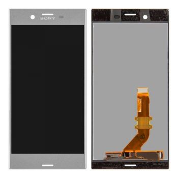 Дисплей (Экран) Sony G8231, G8232 Xperia XZs с тачскрином (сенсором) серебристый Оригинал