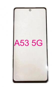 Cтекло дисплея Samsung A536 (SM-A536B, SM-A536B/DS) Galaxy A53 5G черное Оригинал