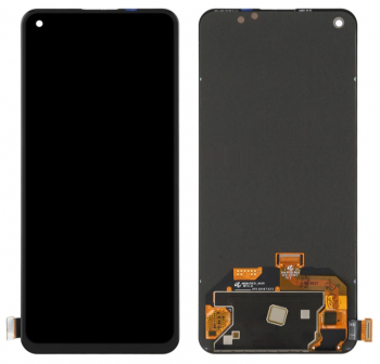 Дисплей (Экран) Oppo Reno 6 5G CPH2251. Realme Q3 Pro 5G RMX2205 с тачскрином (сенсором) черный Оригинал