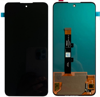 Дисплей (Экран) Motorola XT2139, XT2139-1 Edge 20 Lite с тачскрином (сенсором) черный Оригинал