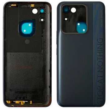 Задняя крышка Tecno Spark 8C KG5k, KG5j, KG5n черная Оригинал