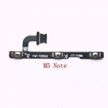 Шлейф для Meizu M5 Note (M621), с кнопкой включения, с кнопками регулировки громкости Шлейф для Meizu M5 Note (M621), с кнопкой включения, с кнопками регулировки громкости