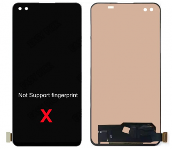 Дисплей (Экран) Oppo A93 CPH2121. Oppo Reno 4 Lite CPH2125. Oppo Reno 4 5G CPH2091 с тачскрином (сенсором) черный TFT