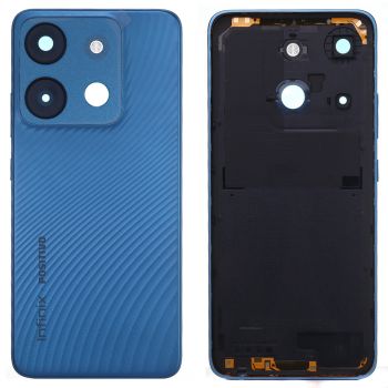 Задняя крышка Infinix Smart 7 X6515 голубая Оригинал