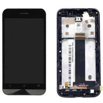 Дисплей (Экран) (LCD) Asus ZenFone Go (ZB452KG) с сенсором чёрный + рамка Оригинал