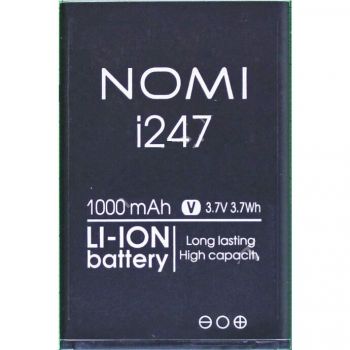Батарея (аккумулятор) Nomi i247 NB-247 1000mAh Оригинал