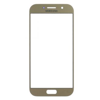 Cтекло дисплея Samsung A520F Galaxy A5 (2017), золотое + OCA пленка Оригинал