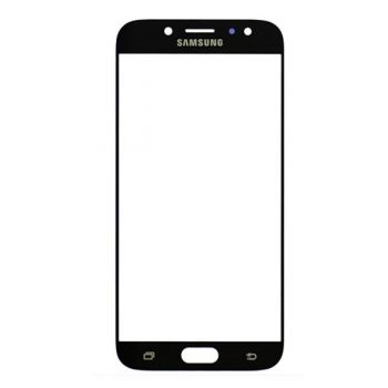 Cтекло дисплея Samsung J730F Galaxy J7 (2017) черное + OCA пленка Оригинал