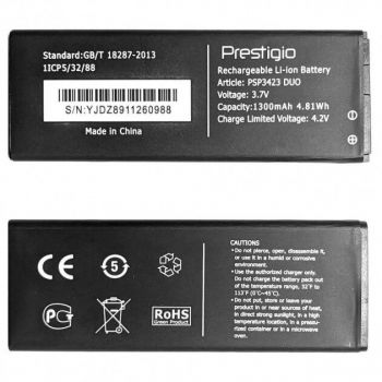 Батарея (аккумулятор) Prestigio PSP3423 Wize R3 Duo 1300mAh Оригинал
