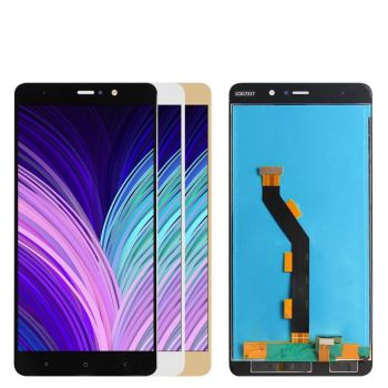Дисплей (Экран) Xiaomi Mi5s Plus с тачскрином (сенсором) золотой Оригинал