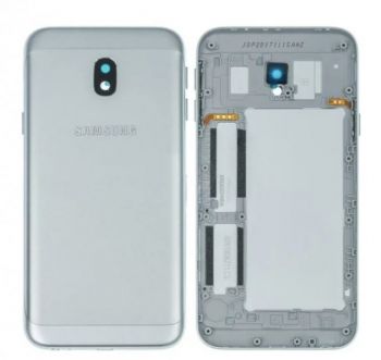 Задняя крышка Samsung J330F Galaxy J3 (2017) голубая оригинал
