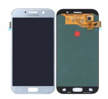 Дисплей (Экран) (LCD) Samsung A520 Galaxy A5 (2017) TFT (подсветка Оригинал) с сенсором голубой