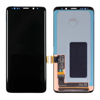 Дисплей (Экран) Samsung G965 (SM-G965F, SM-G965F/DS) Galaxy S9 Plus с тачскрином (сенсором) черный Оригинал