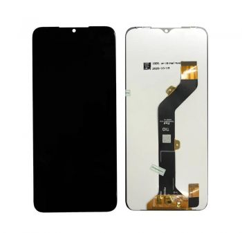 Дисплей (Экран) Tecno Spark 7 Go KF6m с тачскрином (сенсором) черный Оригинал