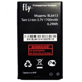 Батарея (аккумулятор) Fly DS116 BL6413 1700mAh