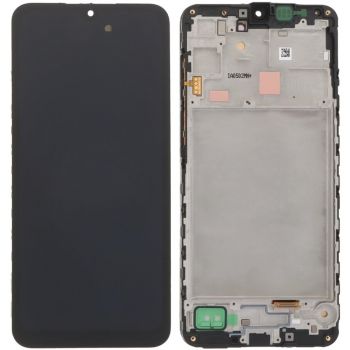 Дисплей (Экран) Samsung A166 (SM-A166B, SM-A166B/DS) Galaxy A16 5G с тачскрином (сенсором) черный с рамкой OLED
