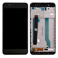 Дисплей (Экран) (LCD) Asus ZenFone 3 Max (ZC553KL) 5.5 с сенсором чёрный + рамка
