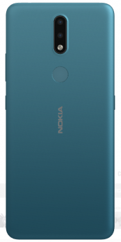 Задняя крышка Nokia 2.4 TA-1270, TA-1277, TA-1275, TA-12743 синяя Оригинал