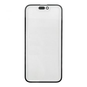 Cтекло дисплея Apple iPhone 16 Plus A3290, A3082, A3289, A3291 черное Оригинал
