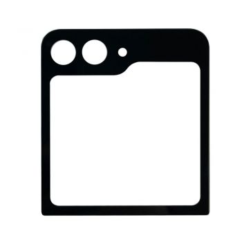 Cтекло дисплея Samsung F731 (SM-F731B, SM-F731B/DS) Galaxy Flip 5 внешнее черное Оригинал
