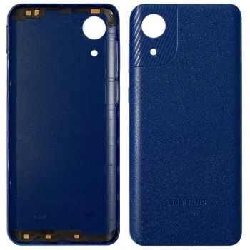 Задняя крышка Samsung A032 (SM-A032F, SM-A032F/DS) Galaxy A03 Core синяя Оригинал