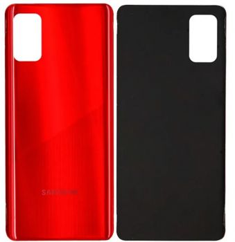 Задняя крышка Samsung A415 (SM-A415F, SM-A415F/DSN) Galaxy A41 красная Оригинал