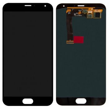 Дисплей (Экран) (LCD) Meizu MX5 (M575), MX5e, MX5e Lite с сенсором чёрный