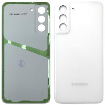 Задняя крышка Samsung G990 (SM-G990B, SM-G990B/DS) Galaxy S21 FE 5G белая Оригинал