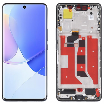 Дисплей (Экран) Huawei Nova 9 NAM-LX9. Honor 50 NTH-NX9 с тачскрином (сенсором) черный с рамкой Оригинал