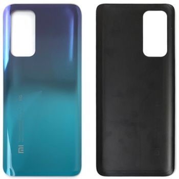 Задняя крышка Xiaomi Mi10T M2007J3SY, Mi10T Pro M2007J3SG голубая