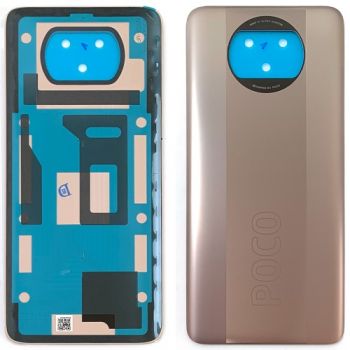 Задняя крышка Xiaomi Poco X3 Pro M2102J20SG, M2102J20SI бронзовая Оригинал