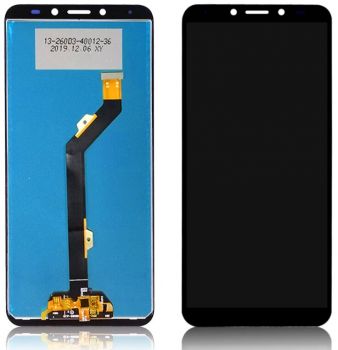 Дисплей (Экран) Tecno Pouvoir 2 Pro LA7 pro с тачскрином (сенсором) черный Оригинал