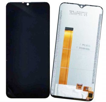 Дисплей (Экран) Oukitel C15 Pro с тачскрином (сенсором) черный
