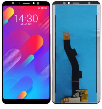 Дисплей (Экран) Meizu V8, M8 Lite M816, M816Q с тачскрином (сенсором) черный