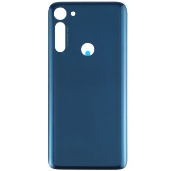 Задняя крышка Motorola XT2041-1, XT2041-3 Moto G8 Power синяя Оригинал