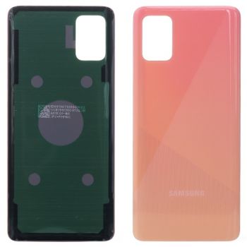 Задняя крышка Samsung A515 (SM-A515F, SM-A515F/DSN) Galaxy A51 розовая Оригинал