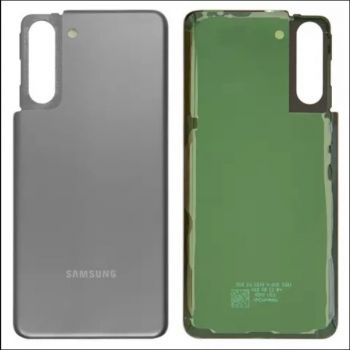 Задняя крышка Samsung G991 (SM-G991B, SM-G991B/DS) Galaxy S21 5G серая Оригинал
