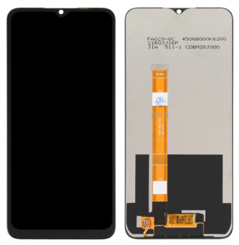 Дисплей (Экран) Realme Narzo 50A RMX3430 с тачскрином (сенсором) черный Оригинал
