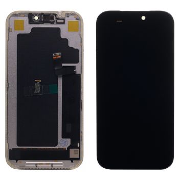 Дисплей (Экран) Apple iPhone 17 Pro A3523, A3524, A3522, A3256 с тачскрином (сенсором) черный OLED