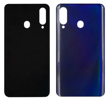 Задняя крышка Samsung A606 (SM-A606F, SM-A606F/DS) Galaxy A60 черная Оригинал