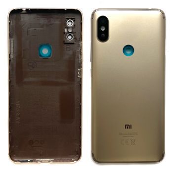 Задняя крышка Xiaomi Redmi S2 M1803E6G, M1803E6H золотая Оригинал
