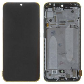 Дисплей (Экран) Xiaomi Mi A3 M1906F9SH, M1906F9SI, Mi CC9e с тачскрином (сенсором) черный с рамкой OLED