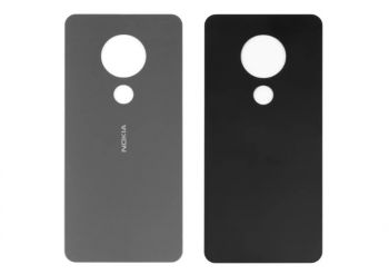 Задняя крышка Nokia 7.2 TA-1196, TA-1181, TA-1193, TA-1178 серебристая Оригинал