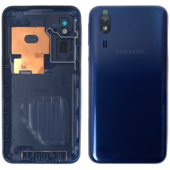 Задняя крышка Samsung A260 (SM-A260F, SM-A260F/DS) Galaxy A2 Core синяя Оригинал