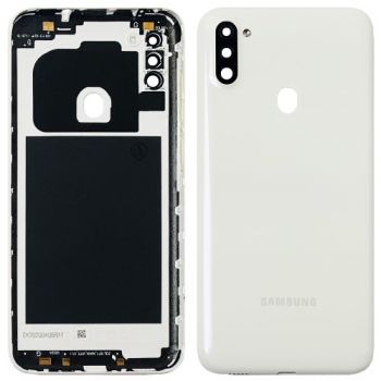 Задняя крышка Samsung A115 (SM-A115F, SM-A115F/DS) Galaxy A11 белая Оригинал