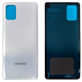 Задняя крышка Samsung A715 (SM-A715F, SM-A715F/DS) Galaxy A71 серебристая Оригинал
