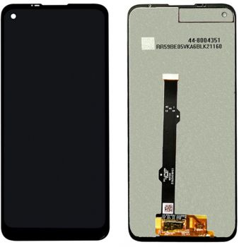 Дисплей (Экран) Motorola XT2045, XT2045-1, XT2045-2, XT2045-3 Moto G8 с тачскрином (сенсором) черный