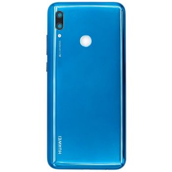 Задняя крышка Huawei P Smart Plus 2019 POT-LX1T голубая Оригинал