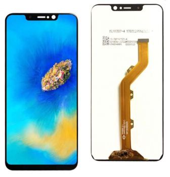 Дисплей (Экран) Tecno Spark 3 Pro KB8 с тачскрином (сенсором) черный